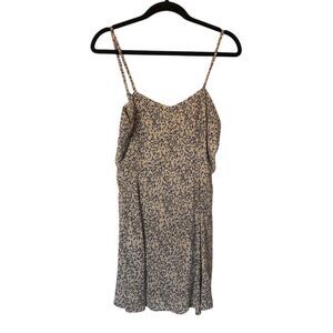 Calvin Klein Women's Leopard Print Midi Slip Dress Size Small